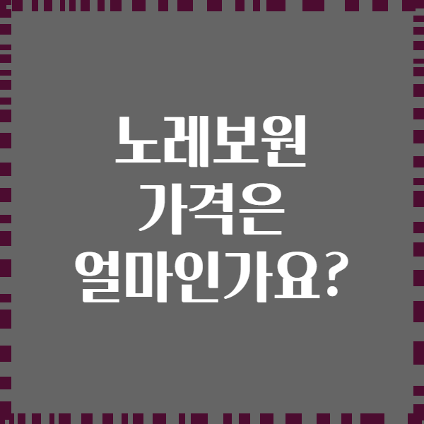 노레보원 가격은 얼마인가요?